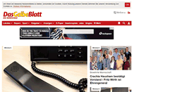 Desktop Screenshot of dasgelbeblatt.de